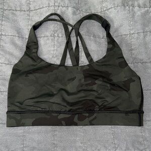 Lululemon Camo Sports Bra